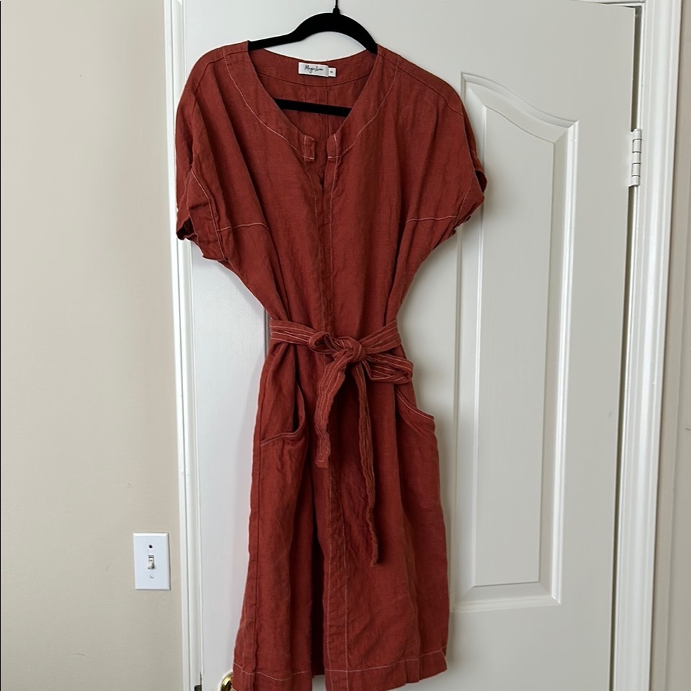 Rust Dress - Picture 2 of 3